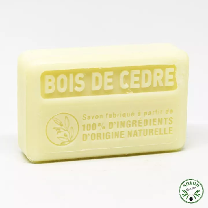 Savon Bois de cèdre à l’huile d’olive, beurre de karité bio