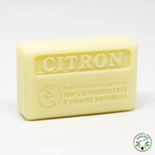 Zitronenseife mit Olivenöl, Bio-Sheabutter