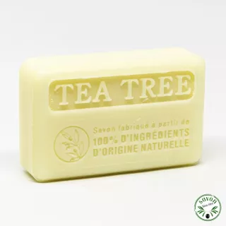 Teebaumseife, mit Olivenöl, Bio-Sheabutter