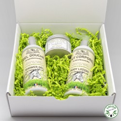 Coffret cadeau au lait d'ânesse bio