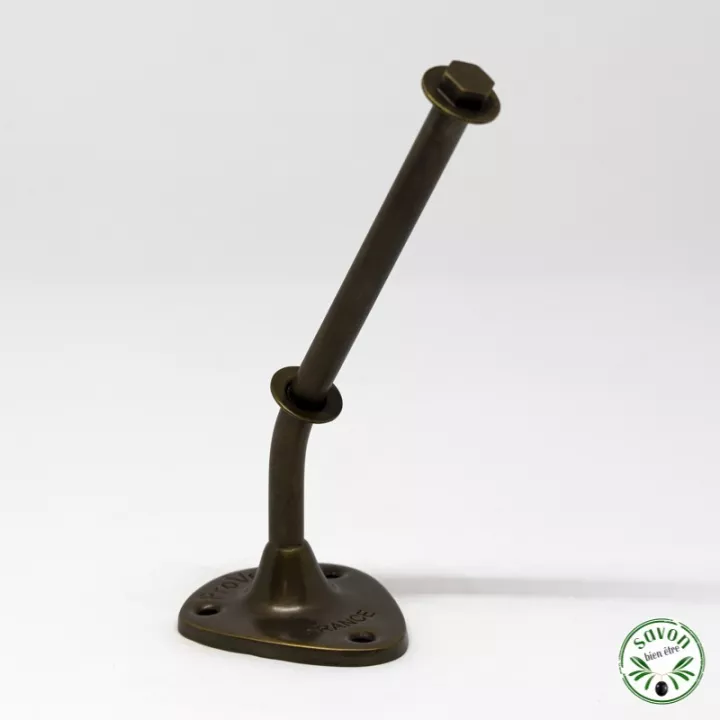 Wall soap holder Provendi bronze brass