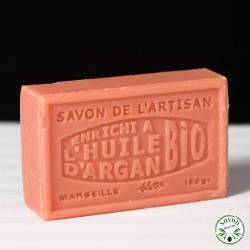 Jasmine scented soap enriched with organic argan oil