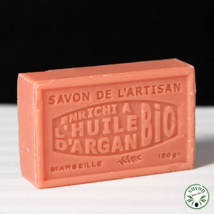 Savon parfumé Jasmin enrichi à l'huile d'argan Bio