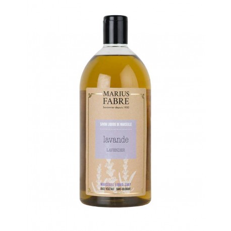 Savon liquide de Marseille Marius Fabre 1L sans parfum