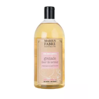 Marseille Liquid Soap - Granada e fiori di ciliegio - Refill 1L -Marius Fabre