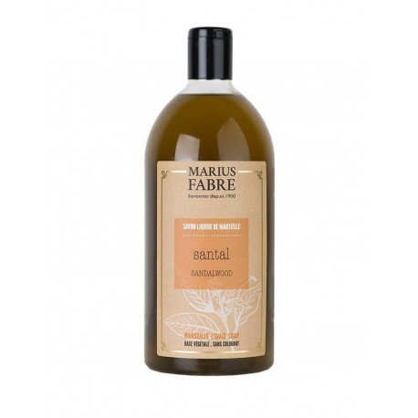 Savon liquide de Marseille Marius Fabre 1L sans parfum