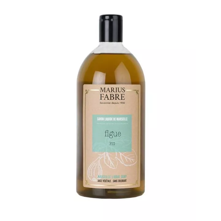 Marseille Liquid Soap - Fig - Refill 1L - Marius Fabre
