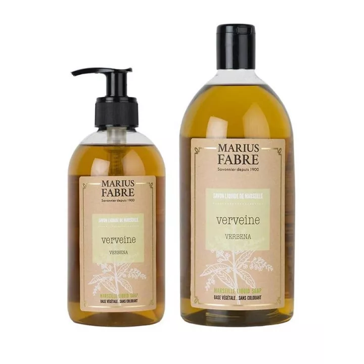 Pacote de sabonete líquido Marselha - verbena - Marius Fabre