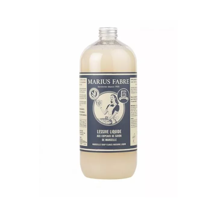 Lessive liquide aux copeaux de savon de Marseille – Marius Fabre – 1L