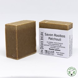 Savon Rooibos Patchouli certificata biologica Natura e progresso - 100g