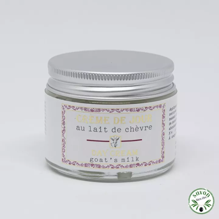Crème de jour au lait de chèvre bio