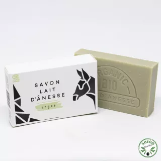 Organic donkey milk soap - Argan