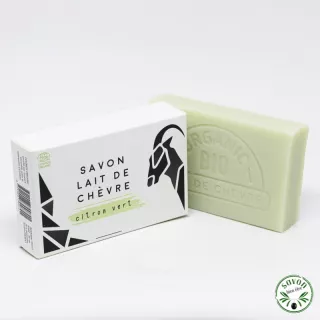 Organic Goat Milk Soap - Limone verde