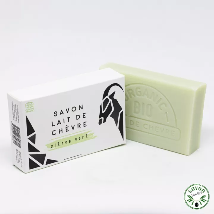 Savon bio au lait de chèvre - Citron vert
