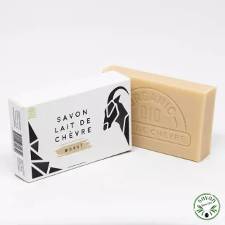 Savon bio au lait de chèvre - Monoï