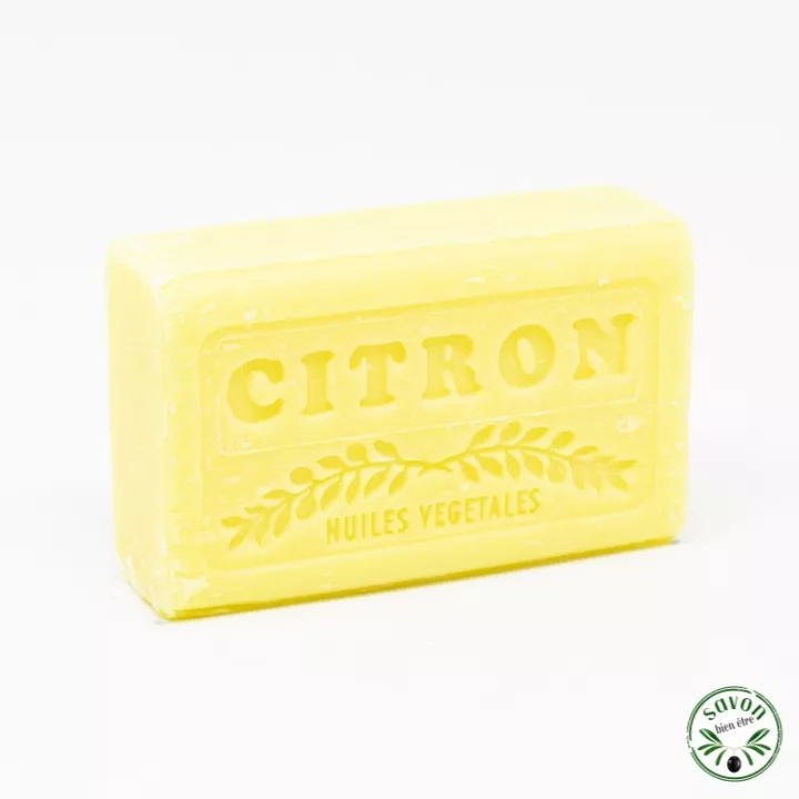 Citron parfümierte Seife angereichert mit Bio-Arganöl