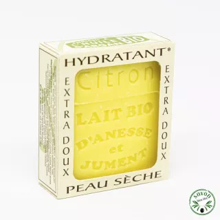 Il latte biologico dell'asino e il succo-Citron