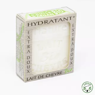 Savon au lait de chèvre bio enrichi à l'huile d'argan bio