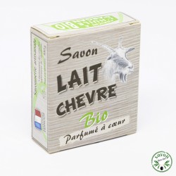 Savon au lait de chèvre bio - Nature