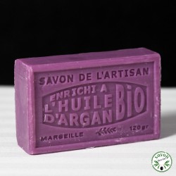 Savon parfumé Patchouli enrichi à l'huile d'argan Bio