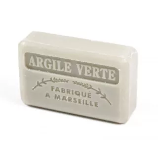 Savon - Argile verte -  enrichi au beurre de karité bio