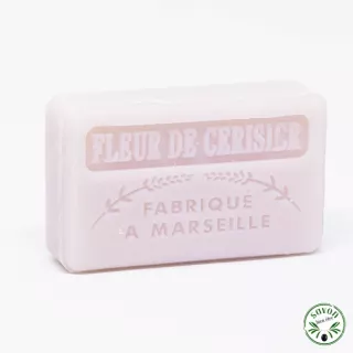 Savon parfumé à la Fleur de Cerisier enrichi au beurre de karité bio 