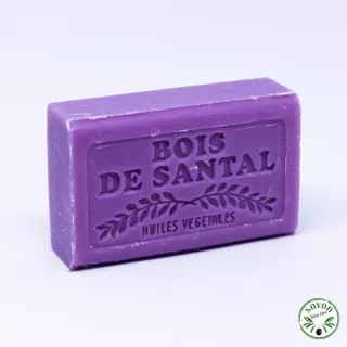 Sandalwood scented soap enriched with organic argan oil