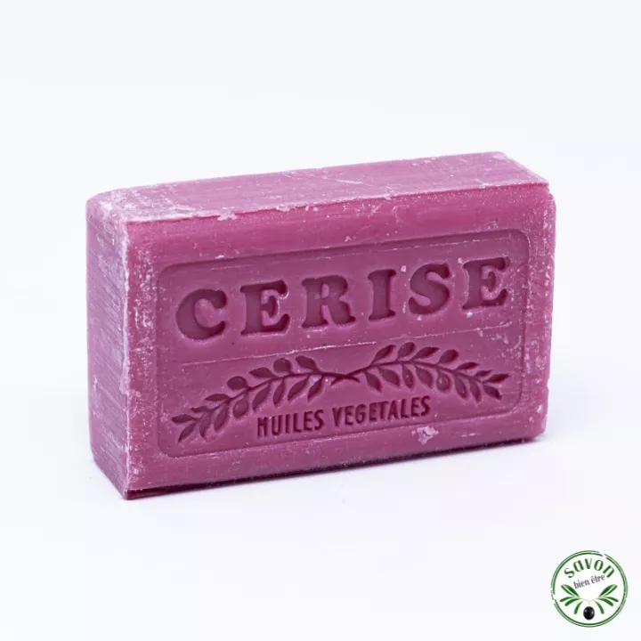 Cherry scented soap enriched with organic argan oil