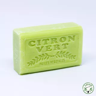 Savon parfumé Citron vert enrichi à l'huile d'argan Bio