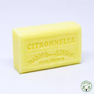Lemongrass scented soap enriched with organic argan oil