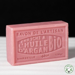 Rose scented soap enriched with organic argan oil