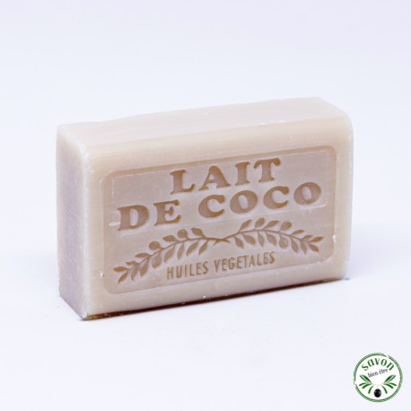 Coconut scented soap enriched with organic argan oil