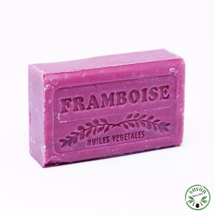 Savon parfumé Framboise enrichi à l'huile d'argan Bio