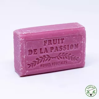 Passion fruit scented soap enriched with organic argan oil