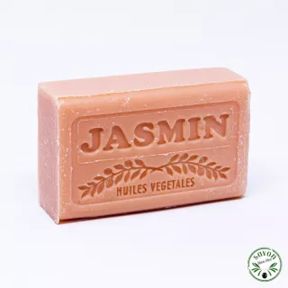 Jasmine scented soap enriched with organic argan oil
