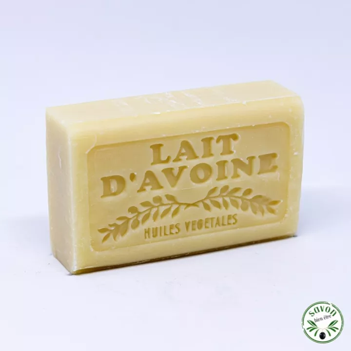 Jabón aroma Leche de avena enriquecida con aceite de argán orgánico