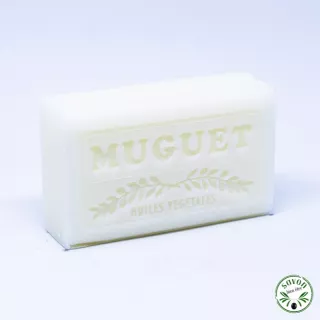 Savon parfumé Muguet enrichi à l'huile d'argan Bio