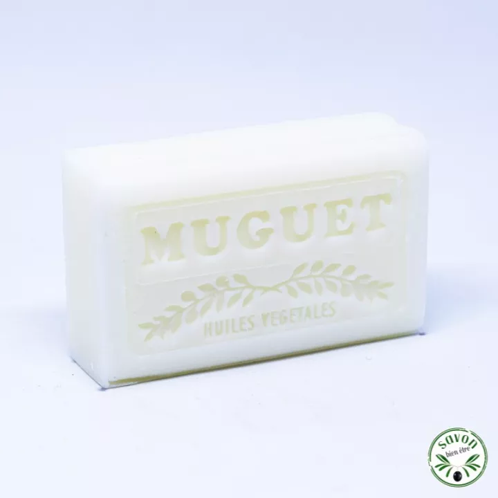 Sabonete perfumado muguet enriquecido com óleo de argan orgânico