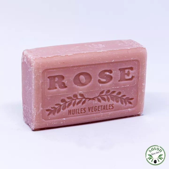 Savon parfumé Rose enrichi à l'huile d'argan Bio