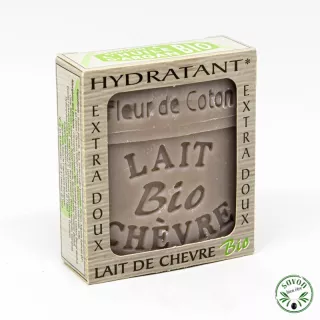 Organic goat's milk soap enriched with organic argan oil