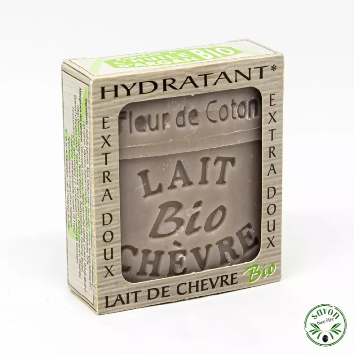 Savon au lait de chèvre bio enrichi à l'huile d'argan bio
