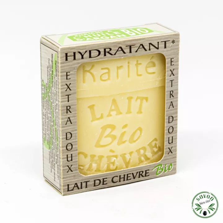 Savon au lait de chèvre bio enrichi à l'huile d'argan bio