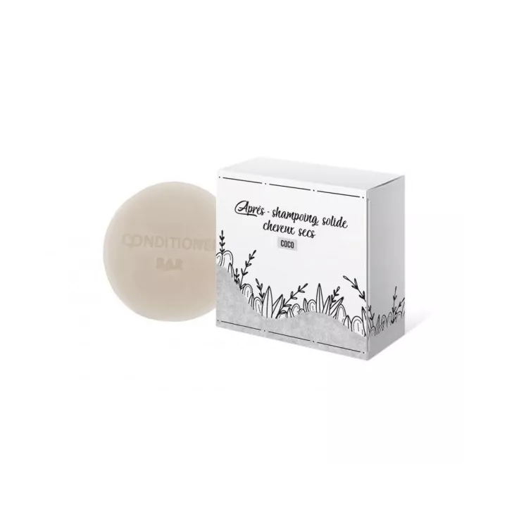 Après shampoing solide cheveux secs.