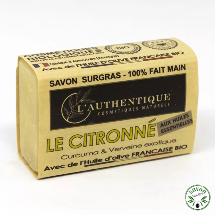 Savon surgras 100% naturel à l'huile d’olive bio – Verveine exotique
