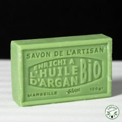 Verveine perfumed soap enriched with organic argan oil