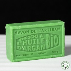 Vetiver scented soap enriched with organic argan oil