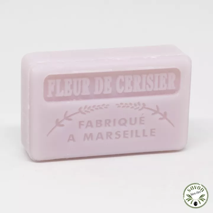 Savon parfumé - Fleur de cerisier - enrichi au beurre de karité bio