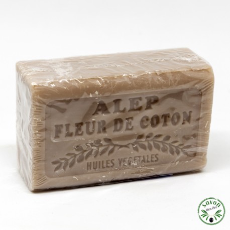 Sapone di Aleppo con fiore di cotone - 150 g