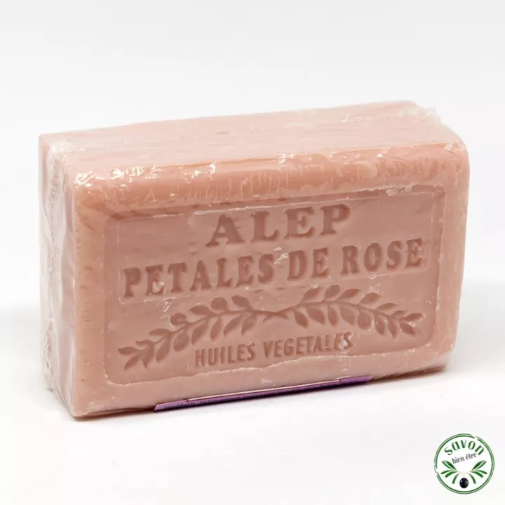 Sapone di Aleppo ai petali di rosa - 150 g