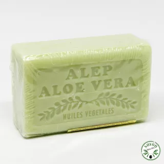 Savon d'Alep à l'aloé vera - 150 g